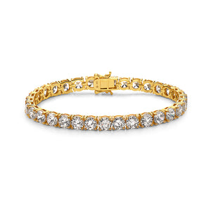 925 Sterling Silver Cubic Zirconia Tennis Bracelet