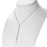 Women's 925 Sterling Silver Y Necklace