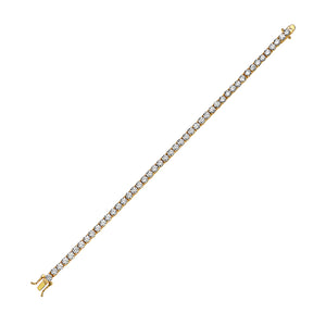 925 Sterling Silver Cubic Zirconia Tennis Bracelet