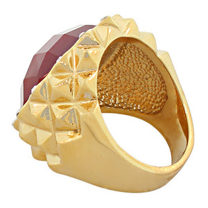 Brown Design Ring