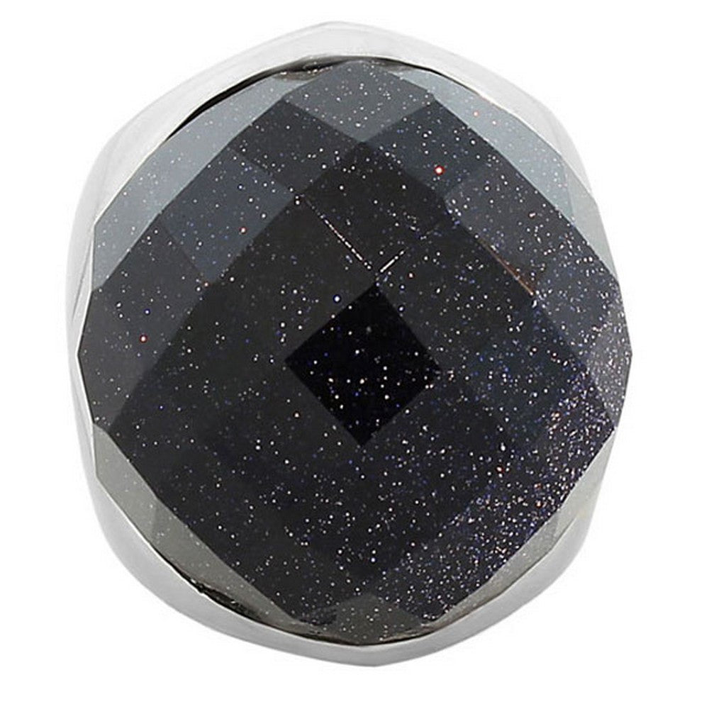 Black Glitter Ring
