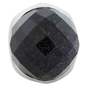 Black Glitter Ring