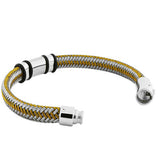 Two-Tone Trendy Bangle
