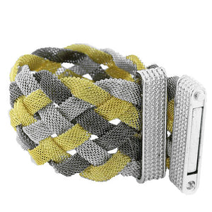 Braided Alloy Bracelet