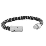 Silver Threaded Bracelet
