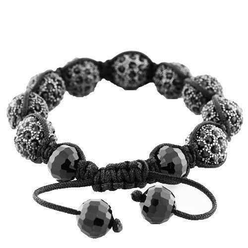 Charcoal Black Beads