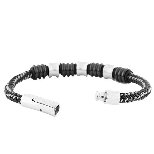 Twisted Black Bracelet