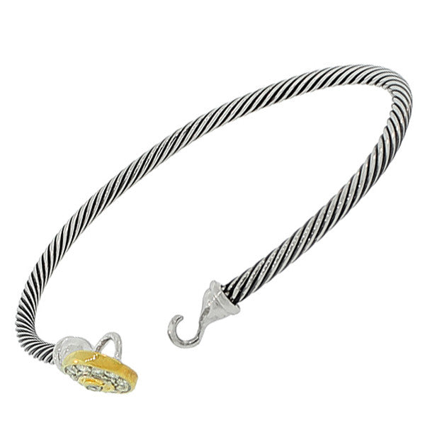 Evil Eye Crystal Bangle