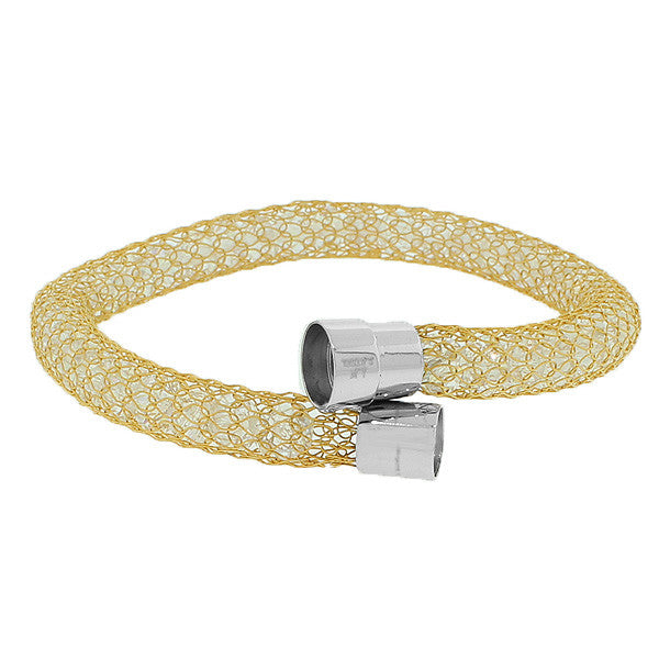 Golden Mesh Bracelet