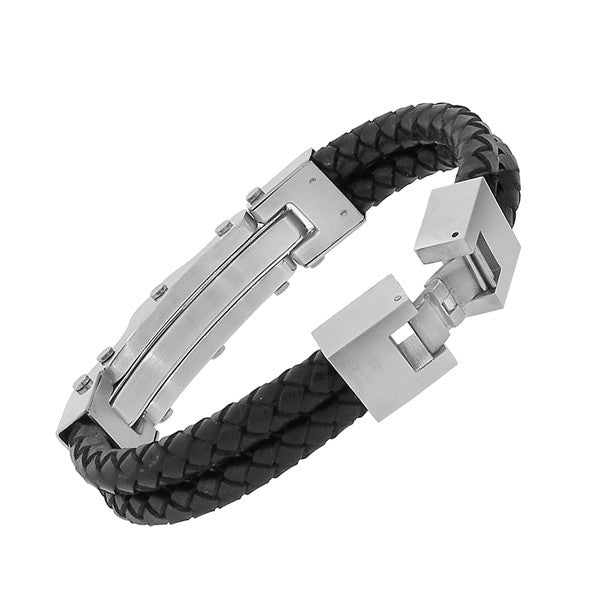 Greek Key Faceted Bracelet