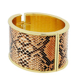 Pretty Python Cuff Bracelet