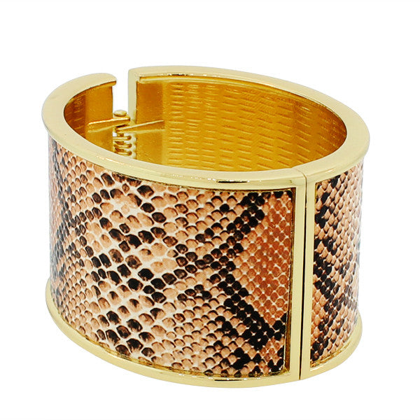 Pretty Python Cuff Bracelet