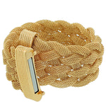Gold Braided Bracelet