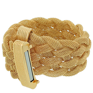 Gold Braided Bracelet