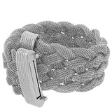 Silver Braided Bracelet