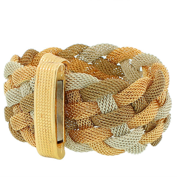 Auburn Braided Bracelet