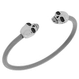 Dual Skull Bangle