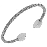 Dual Skull Bangle