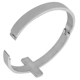 Crystal Cross Cuff