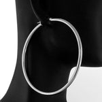 Everyday Silver Hoops