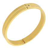 Gold Greek Key Bangle