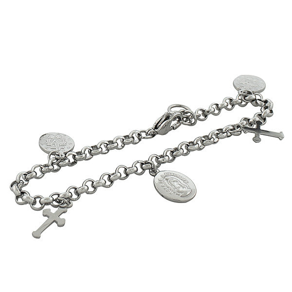 Catholic Silver Chain
