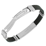 Mens Black Clasp
