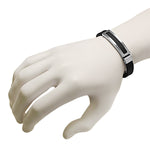 Mens Black Clasp