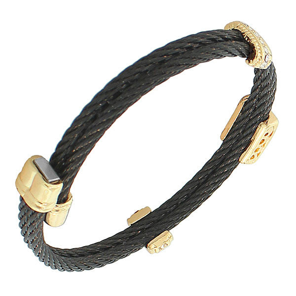 Crystal Tri Bangle