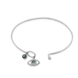 Blue Evil Eye Bangle