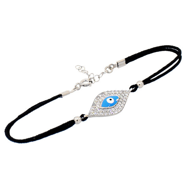 Black Evil Eye Bracelet