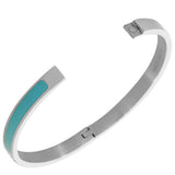 Blue Crystal Bangle