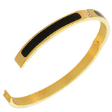 Black Crystal Bangle