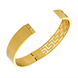 Greek Cutout Bangle