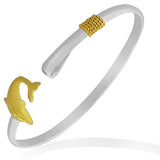 Golden Dolphin Bangle