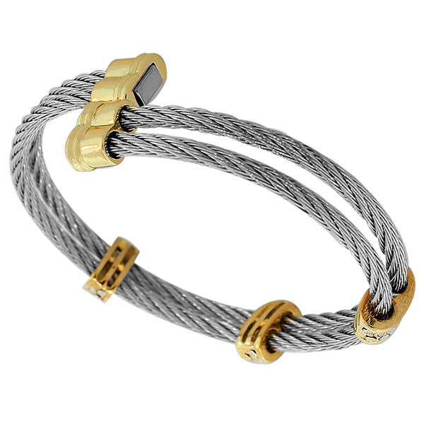 Double Silver Clasp
