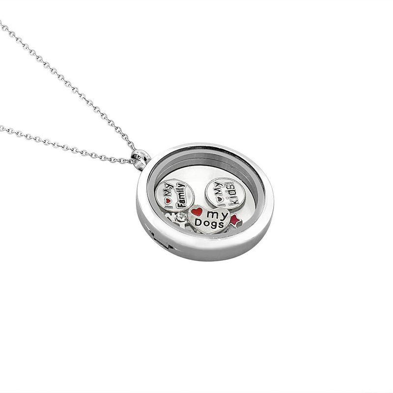 Mom Floating Charm Pendant