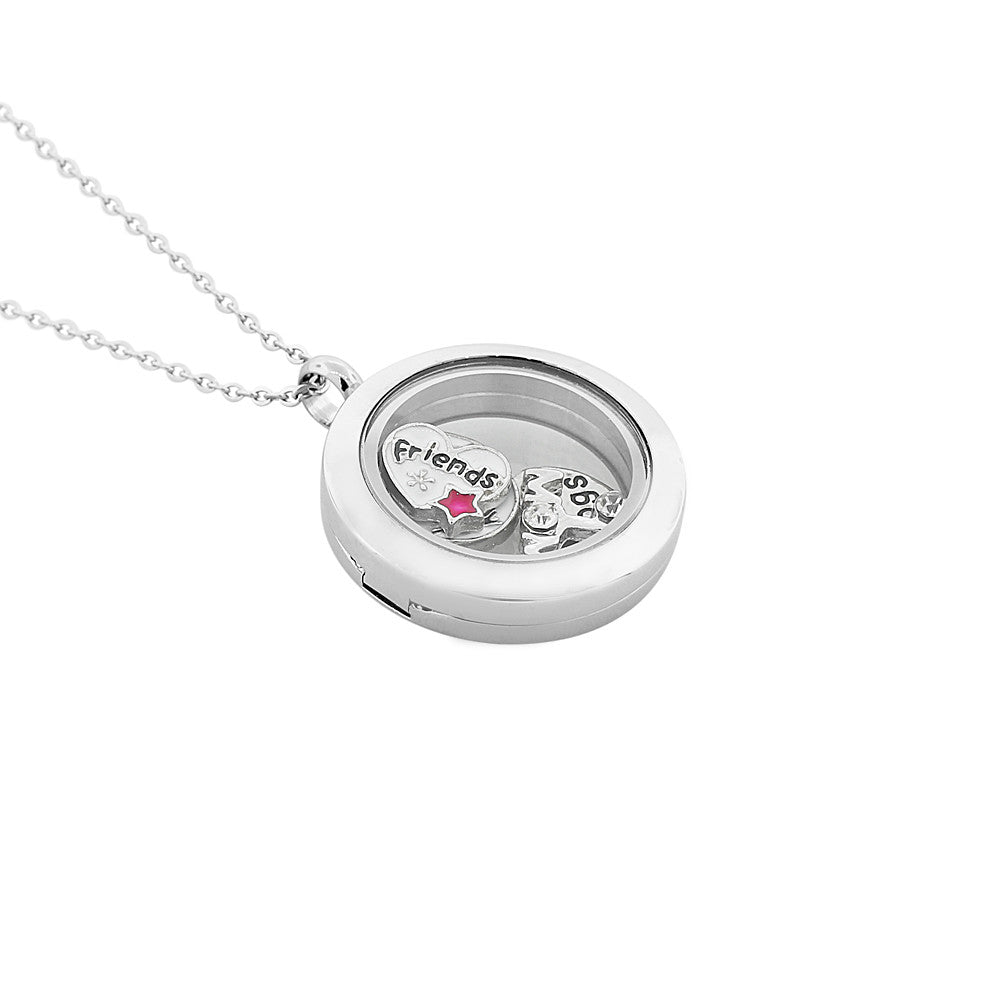 Love Floating Charm Pendant