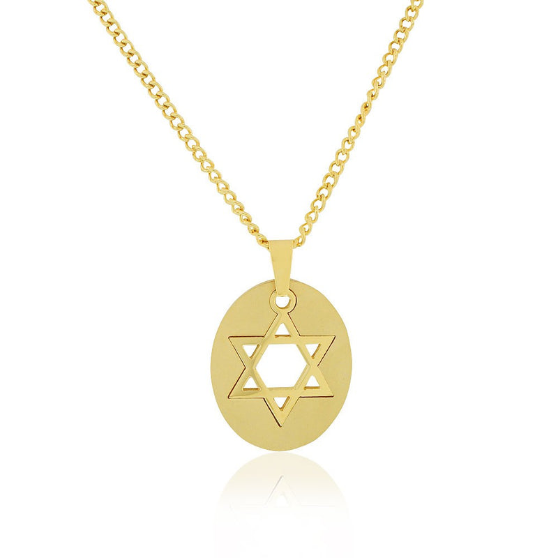 Star of David Gold Cutout