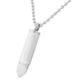 Stainless Steel Bullet Pendant