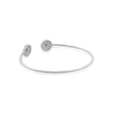 Evil Eye Open Bangle