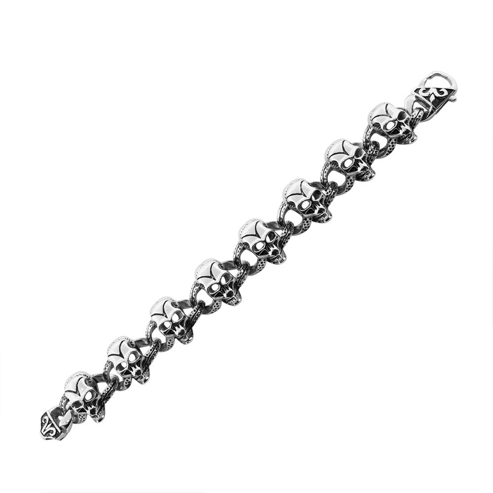 Grinning Skull Bracelet