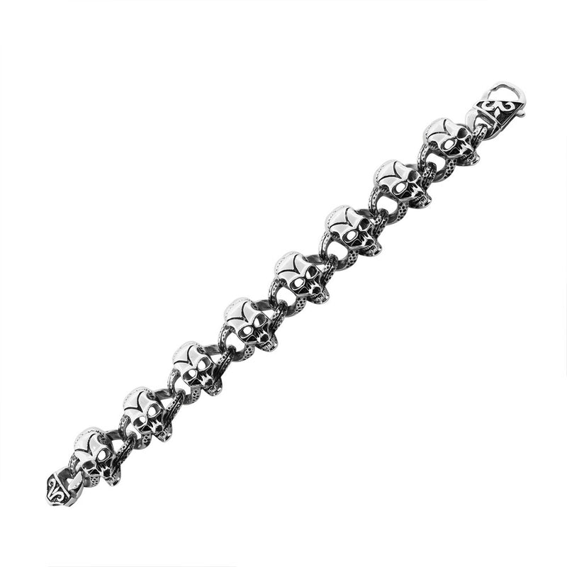Grinning Skull Bracelet