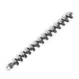 Lotsa Grinning Skull Bracelet