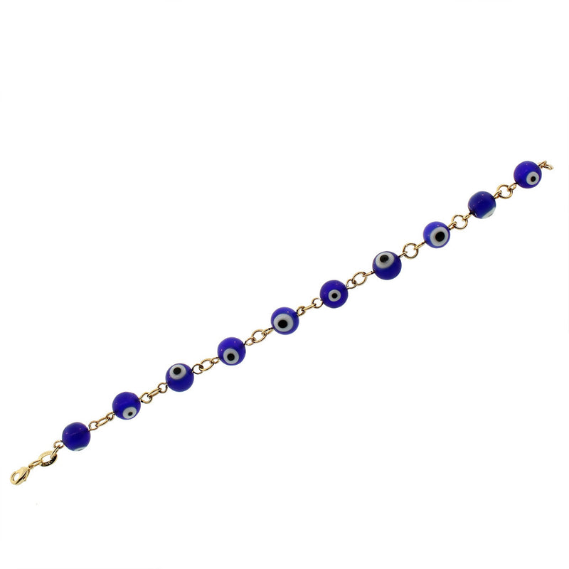 Deep Blue Evil Eye Charm