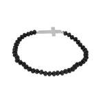 Opal Cross and Beads