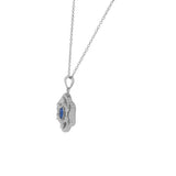Sapphire Chandlier Set