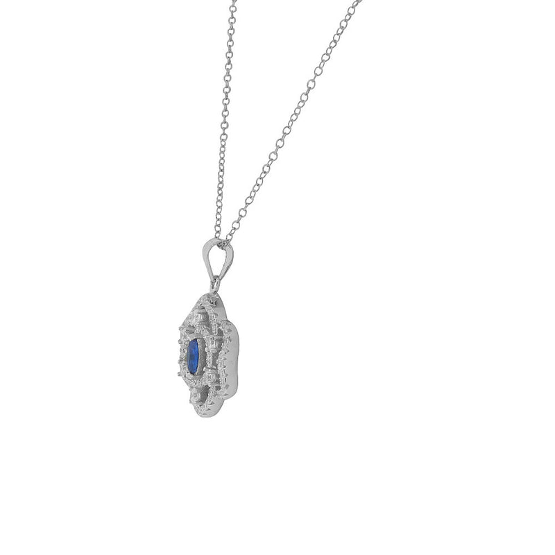 Sapphire Chandlier Set