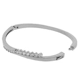 Crystal Swirl Bangle