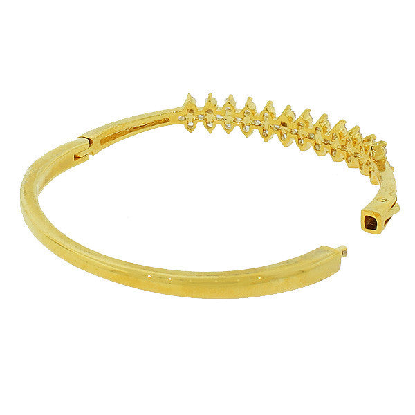 Yellow Crown Bangle